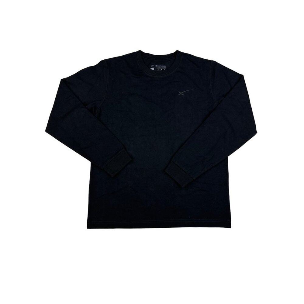 SpaceX - Crew Neck long Sleeve Tee in Black